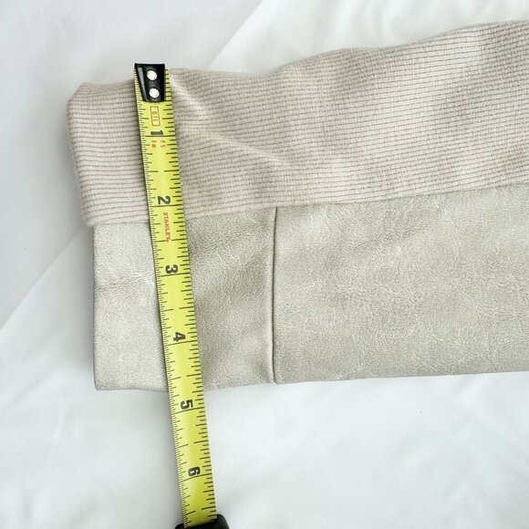 Desigual Faux Leather Biker Jacket Removable Sleeves And Collar Embroidered XL - Picture 9 of 16